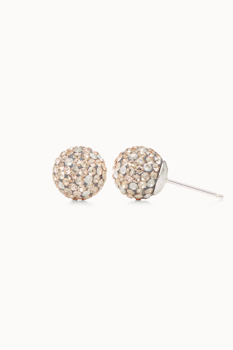 10mm Sparkle Ball Earrings - Dancing Queen - DAN