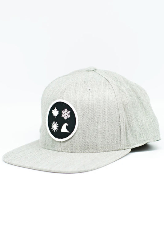 4 Icon Snapback - GRY