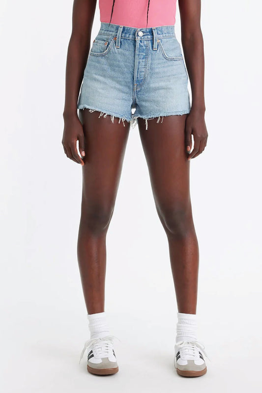 501 Original High Rise Shorts - MIC