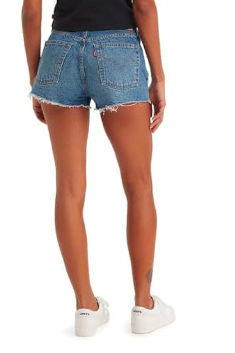 501 Original High Rise Shorts - DAR