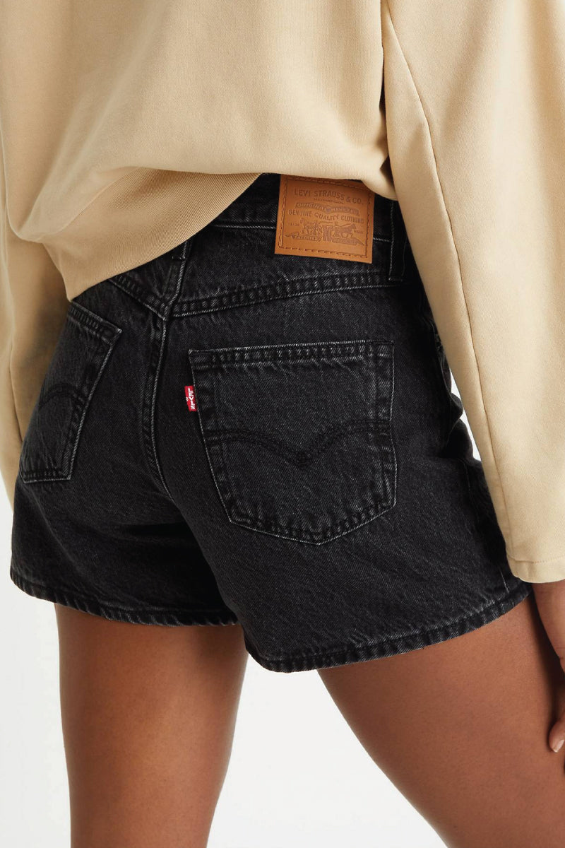 80's Mom Shorts - BLK