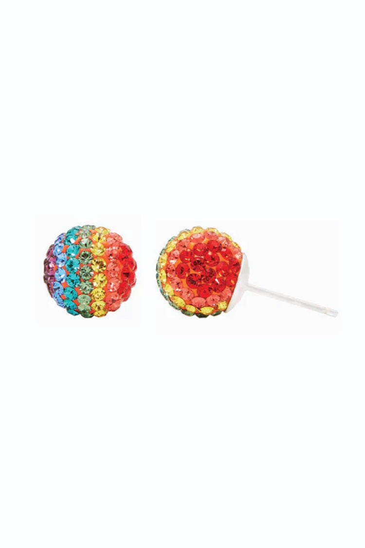 10mm Sparkle Ball Earrings - Bold Prism - PSM