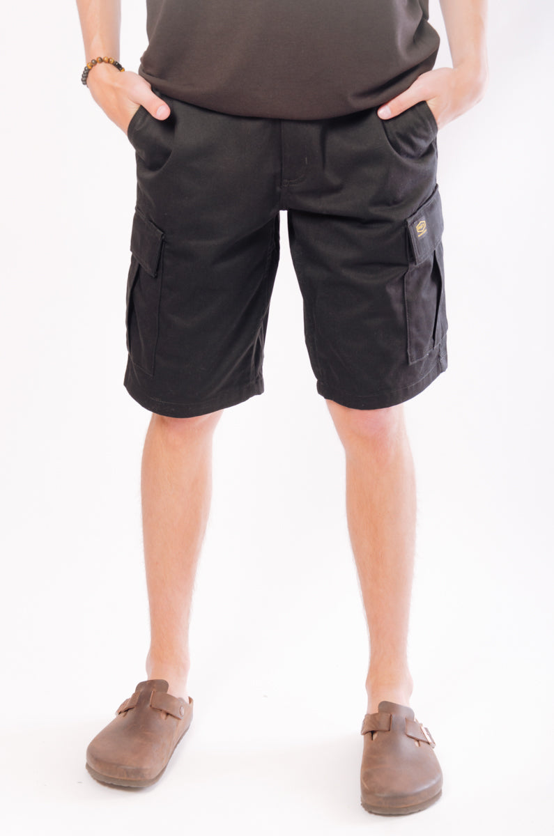 Americana Cargo Shorts - BLK