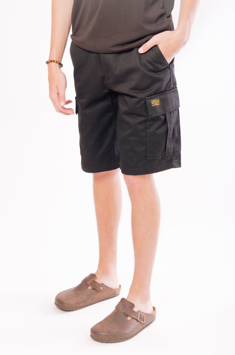 Americana Cargo Shorts - BLK