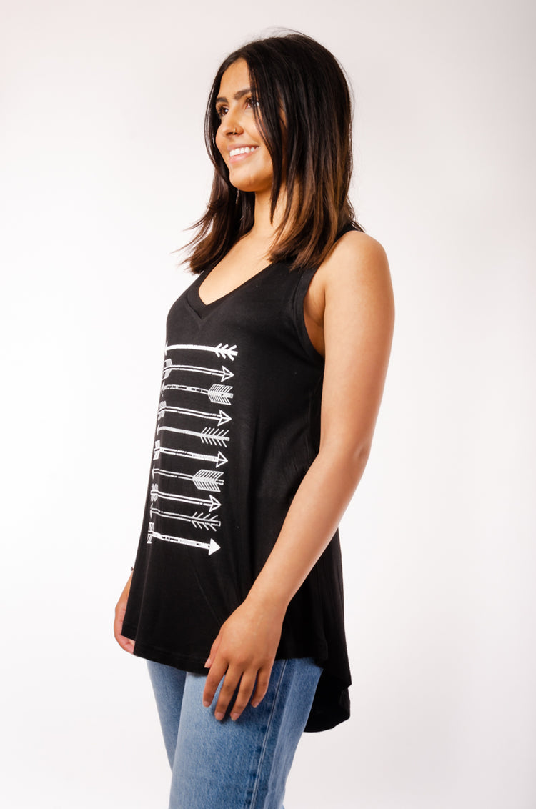 Arrows Tank - BLK