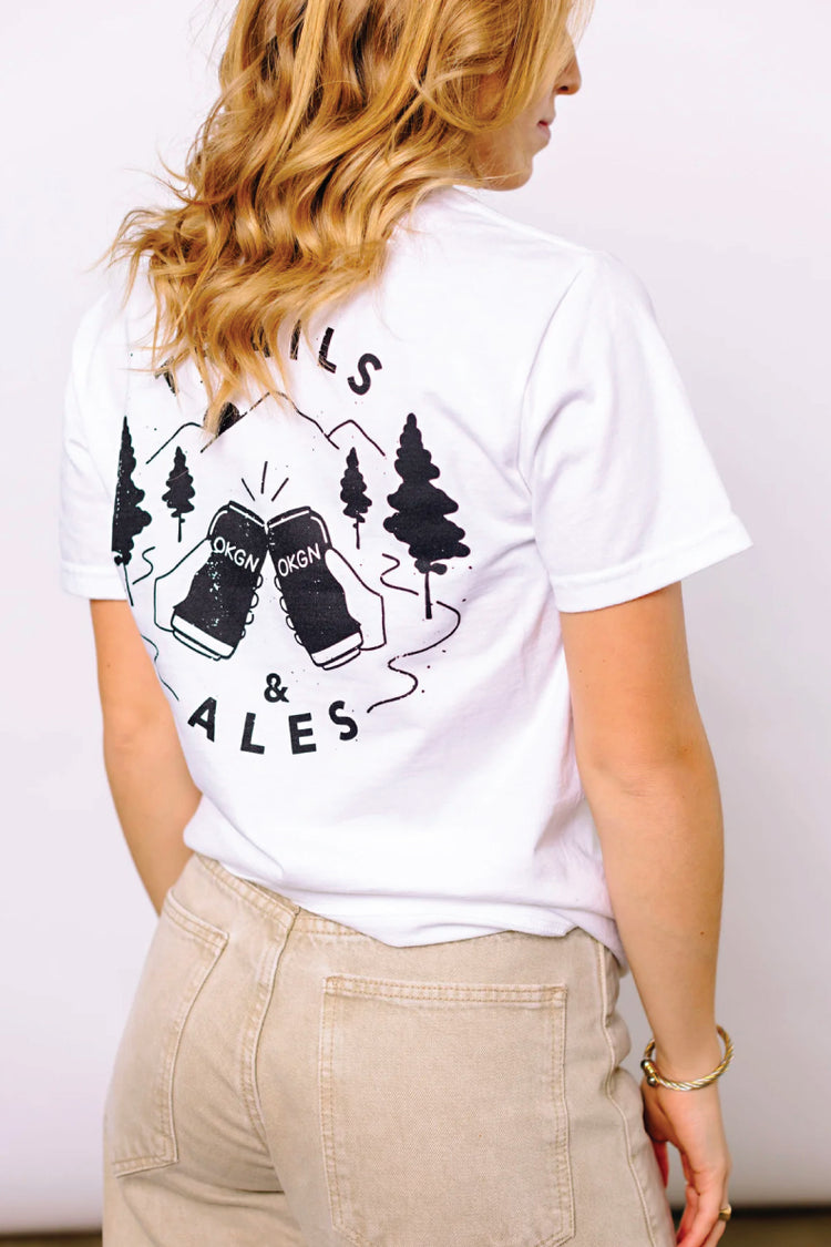 Unisex Artist Series Trails & Ales - WHT