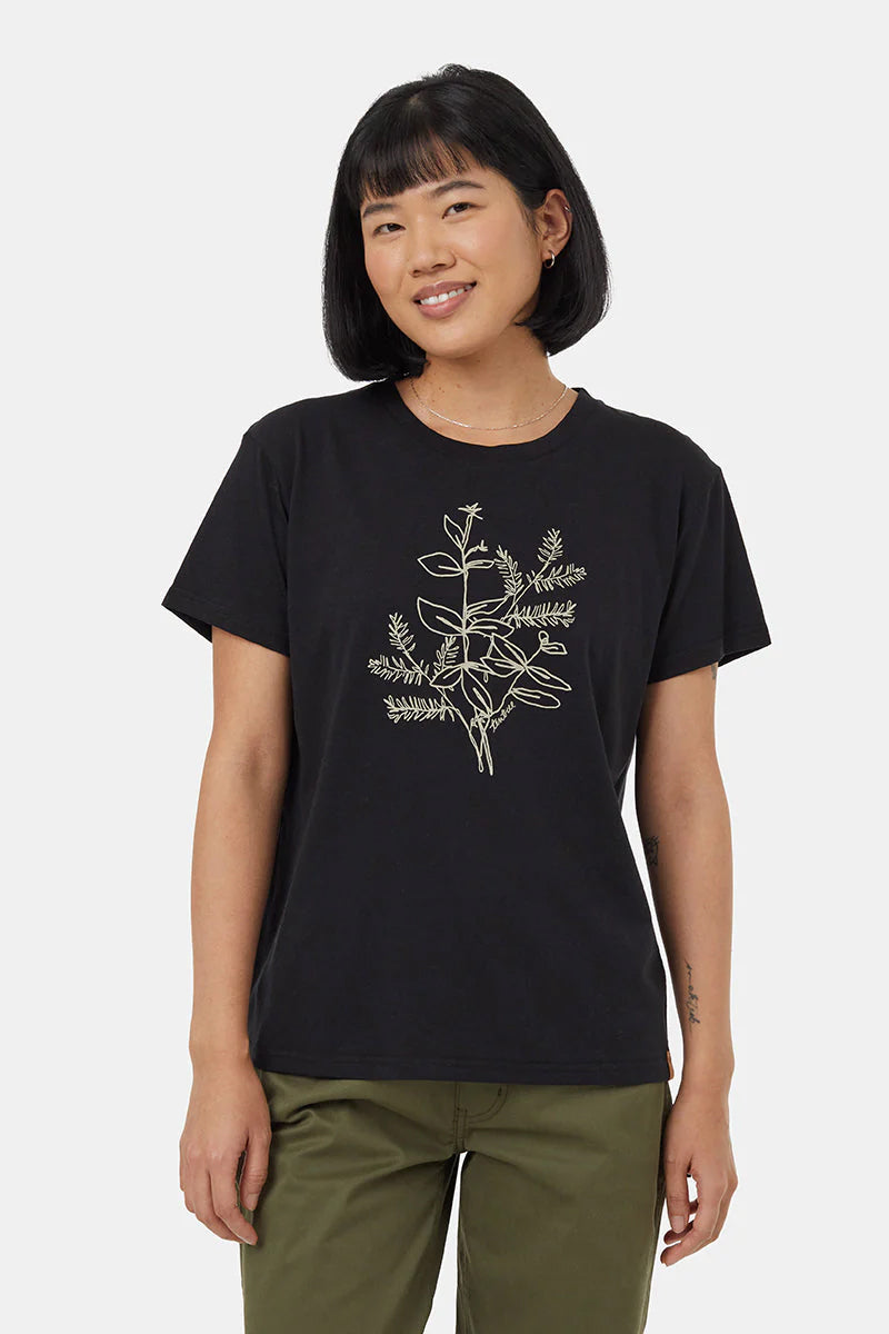 Autumn Flora Tee - BLK