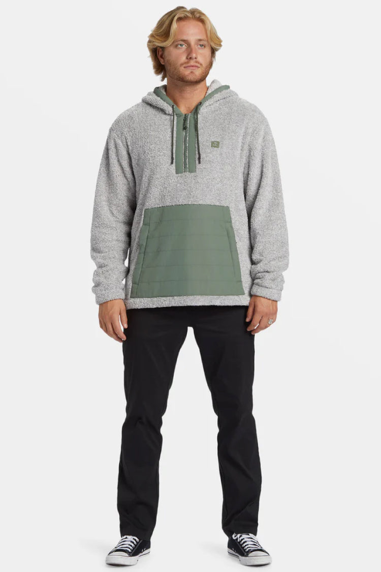 Badger 1/2  Zip Hoodie - GRH