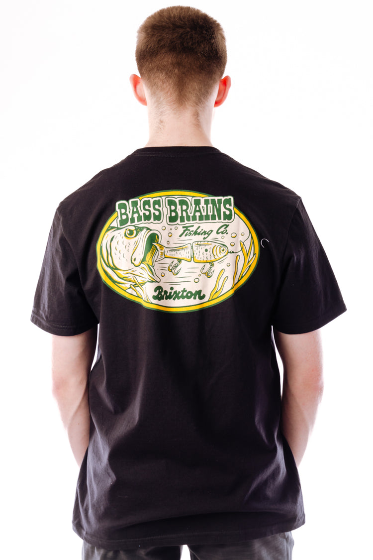 Bass Brains Tee - BLK