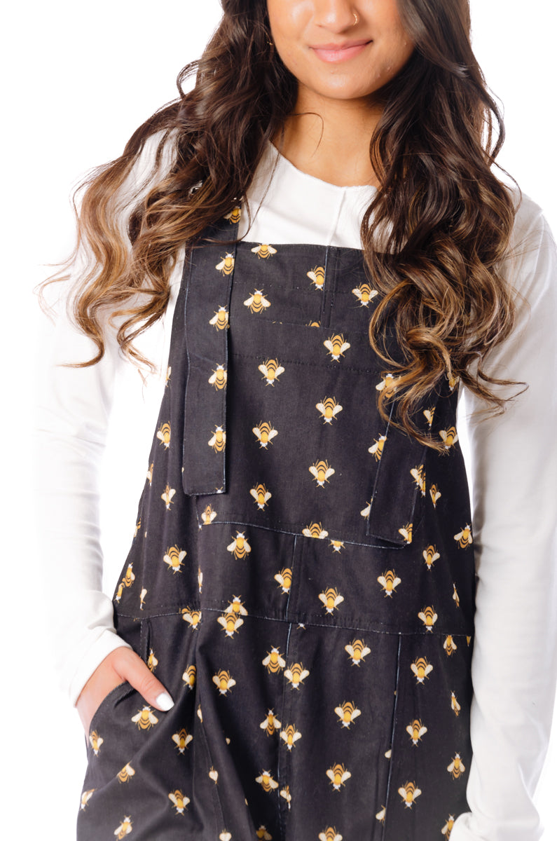 Bee Print Overalls - BEE