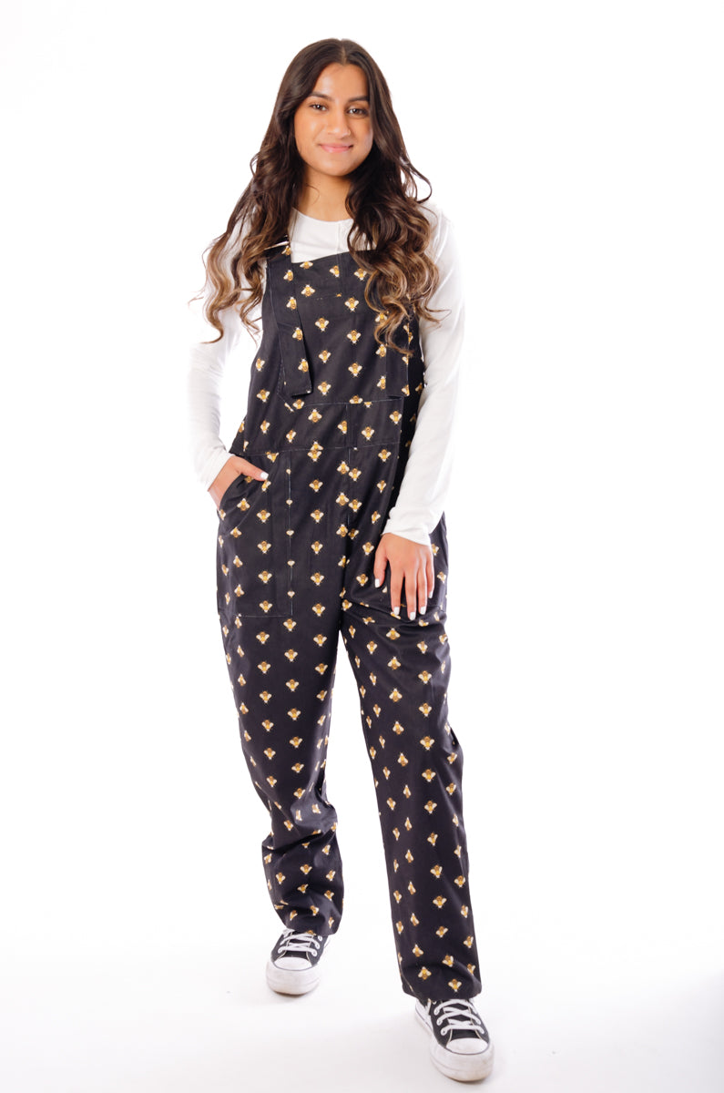 Bee Print Overalls - BEE