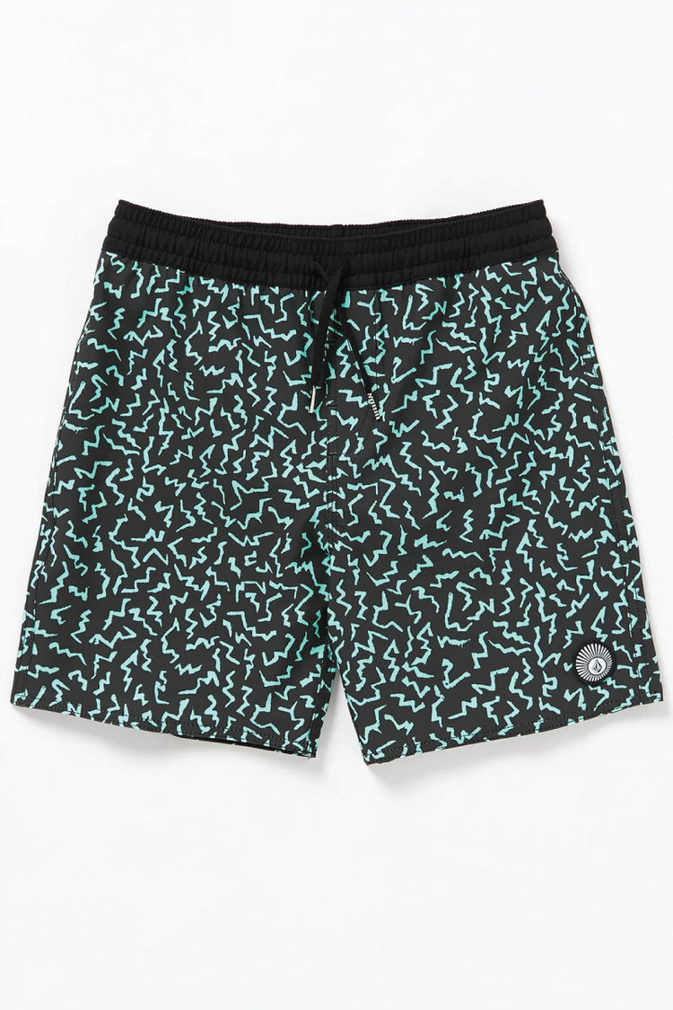 Big Boys Asphalt Beach Trunks - BLK