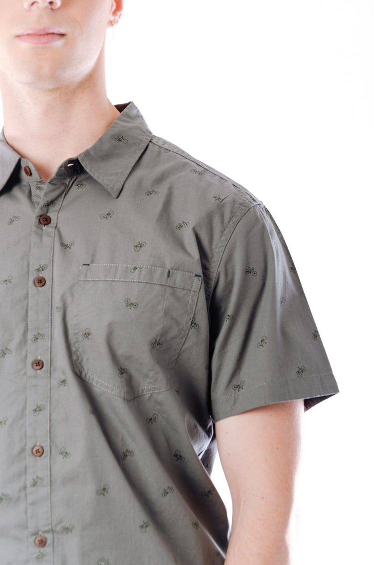 Bike Around Short Sleeve Shirt - LUG