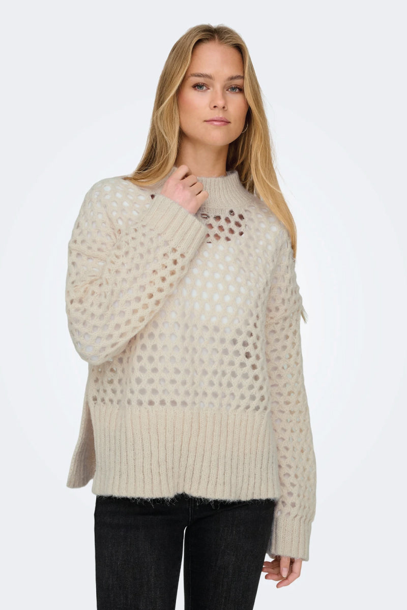 Billie Knitted Sweater - WHI