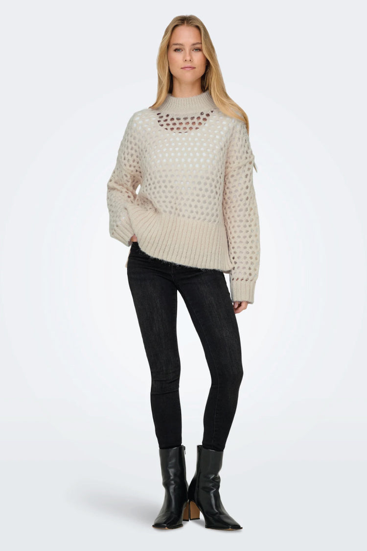 Billie Knitted Sweater - WHI