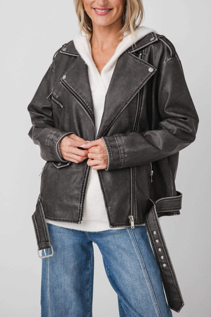 Bixie Biker Jacket - GRB