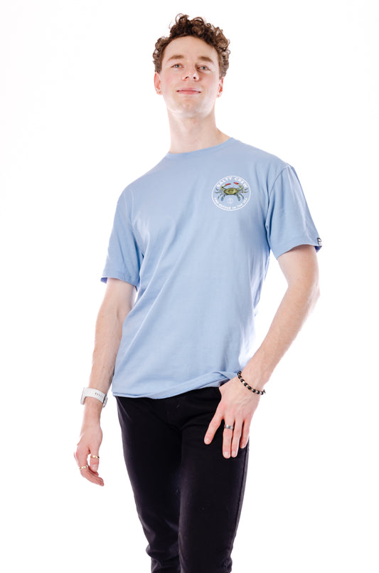 Blue Crabber Tee - MBL