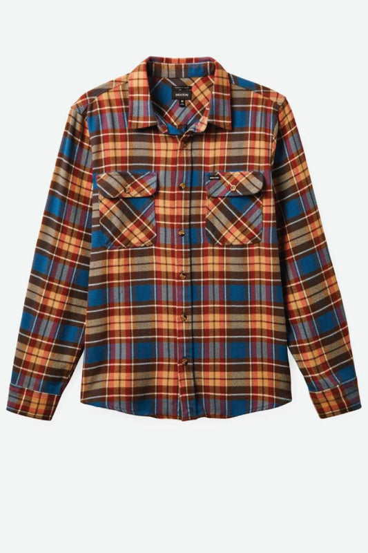 Bowery Long Sleeve Flannel - BRN