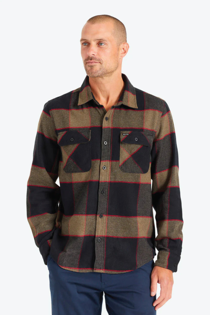 Bowery Long Sleeve Flannel - HGR