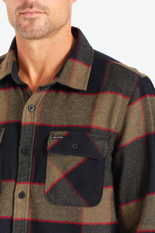 Bowery Long Sleeve Flannel - HGR