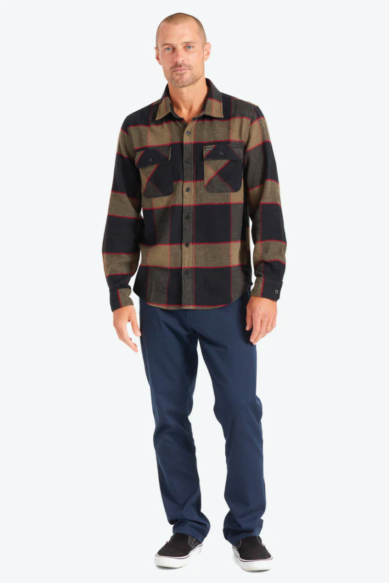 Bowery Long Sleeve Flannel - HGR