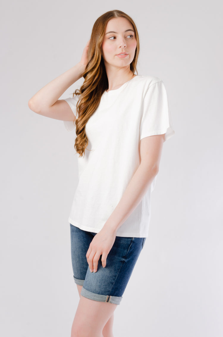 Boxy Tee - Off White