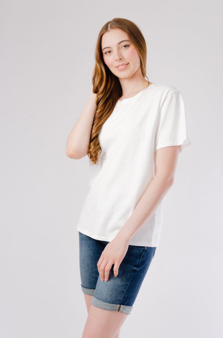 Boxy Tee - Off White