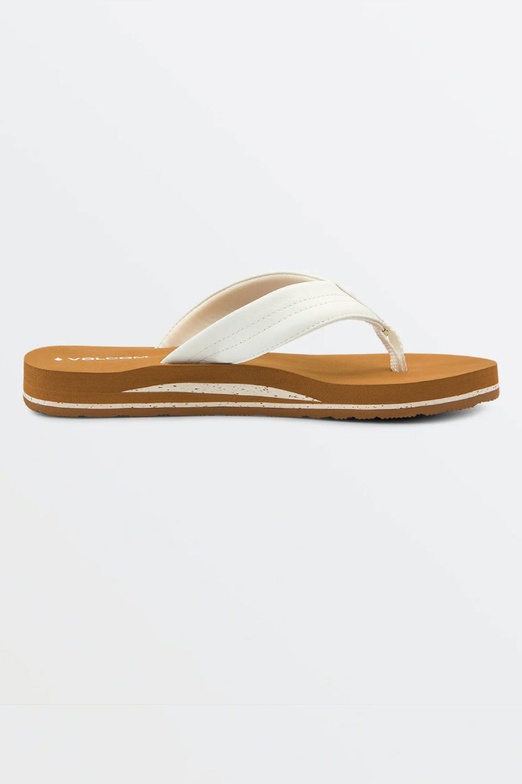 Boyfriend Thong Sandals - WHT