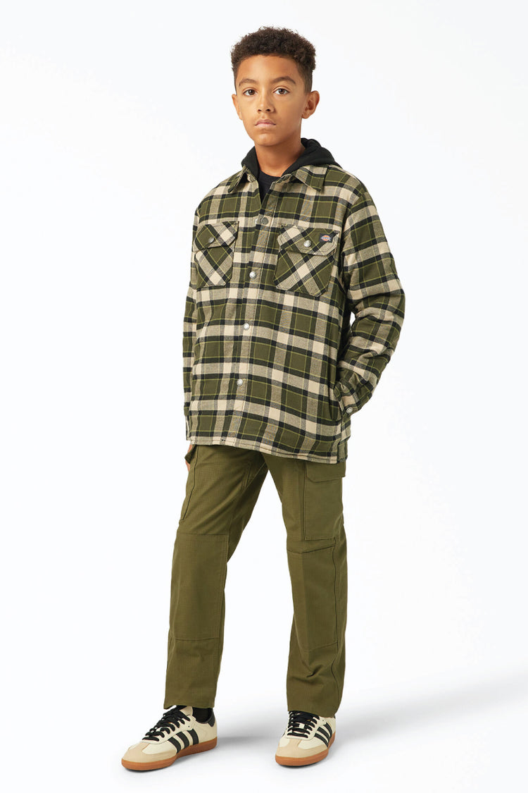 Boys Flannel Shirt Jacket - MOS