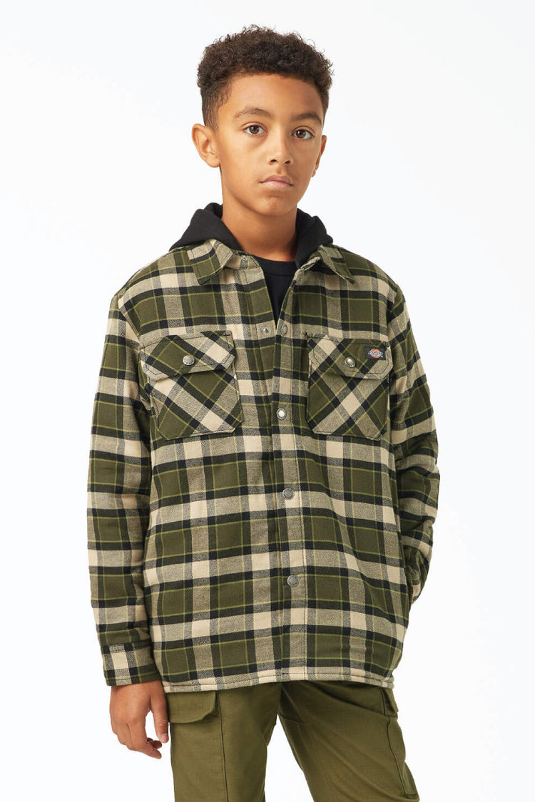 Boys Flannel Shirt Jacket - MOS