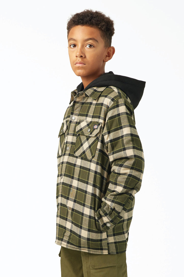 Boys Flannel Shirt Jacket - MOS