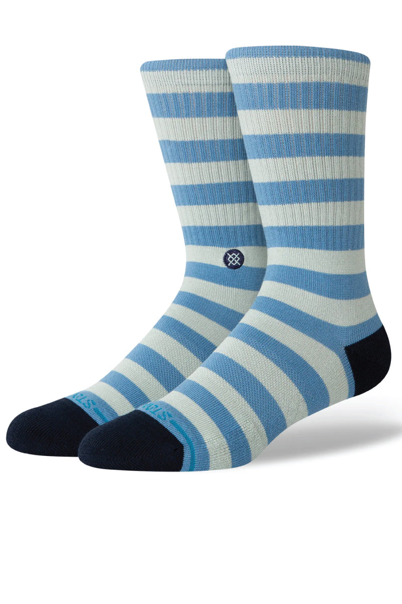 Breton Crew Sock - BLU