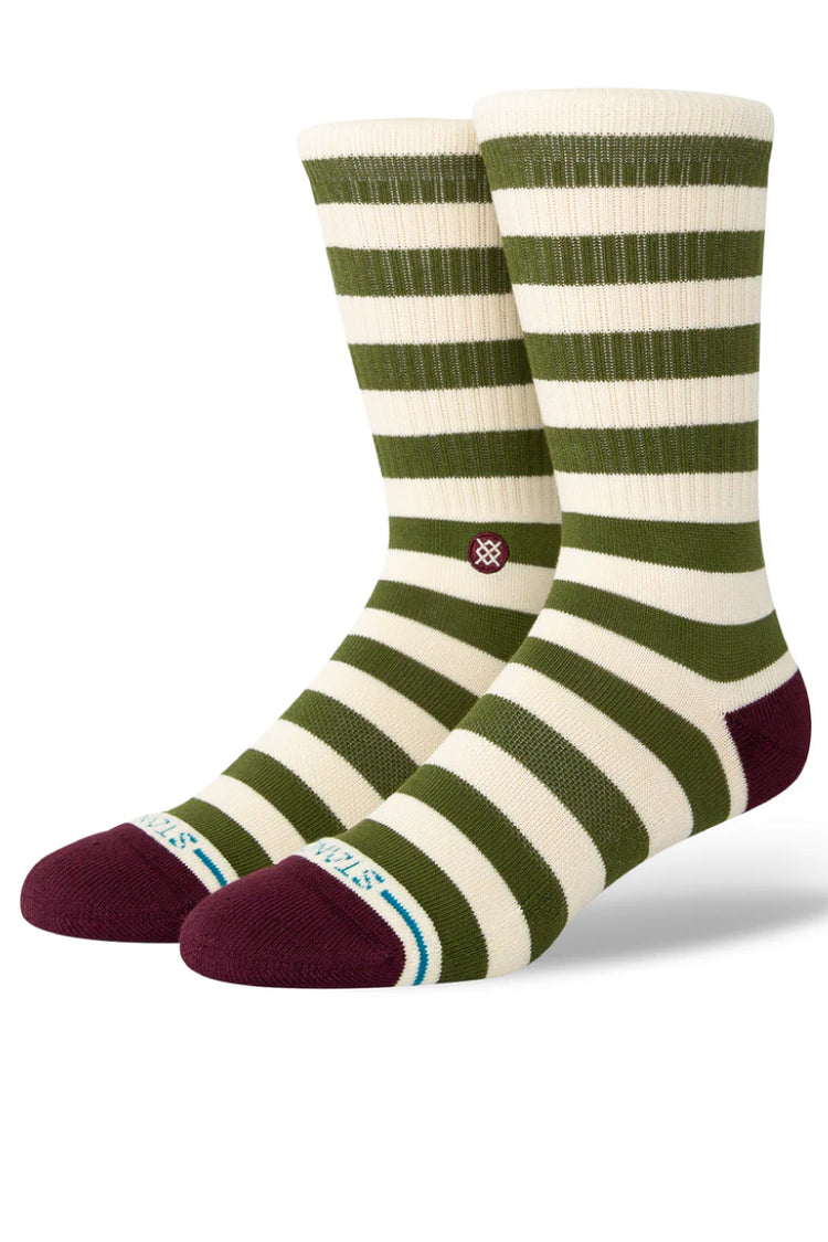 Breton Crew Sock - GRN