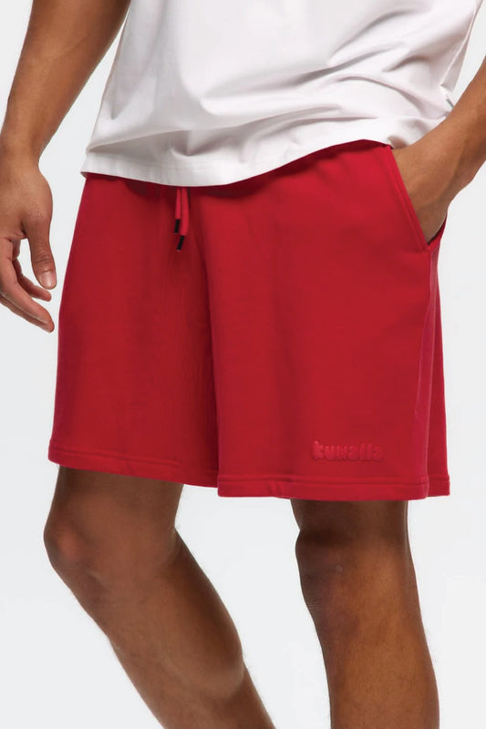 Bubble Sweatshorts - RED