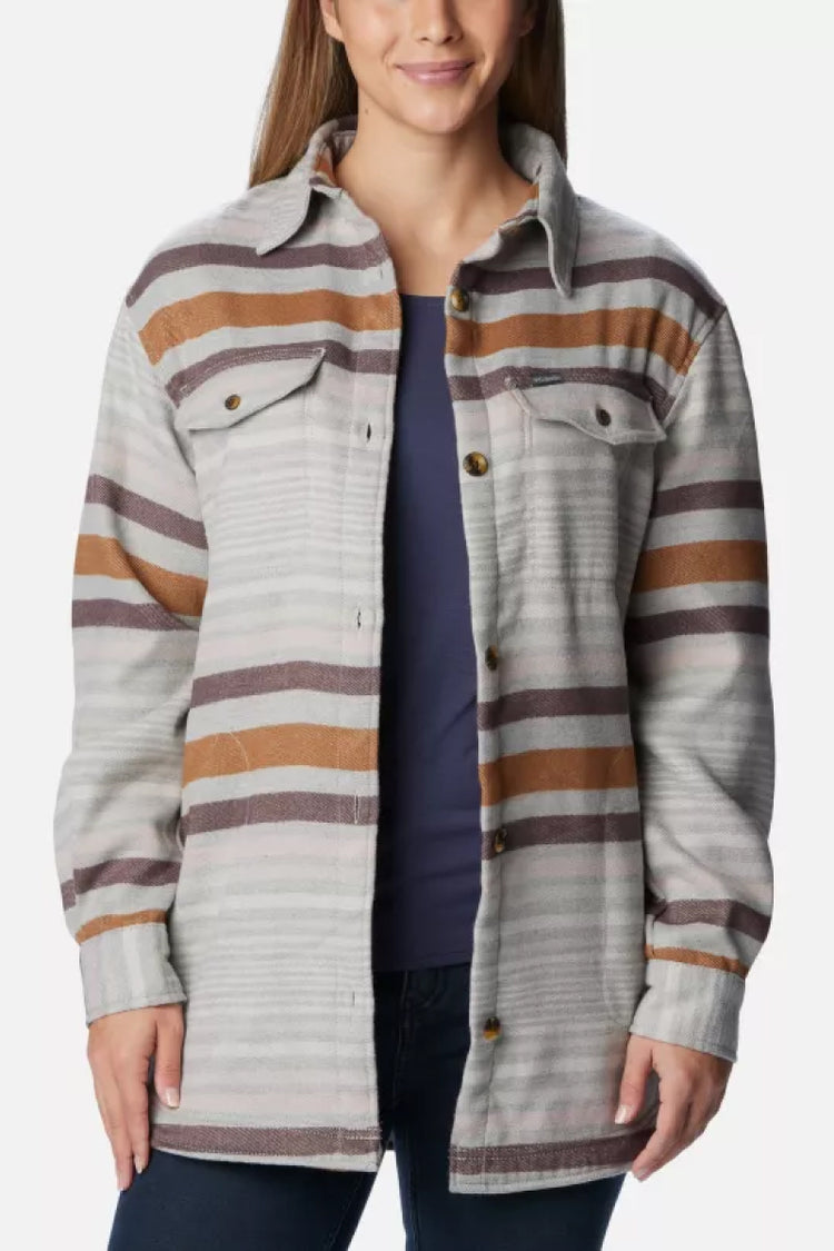 Calico Basin Shirt Jacket - GRY