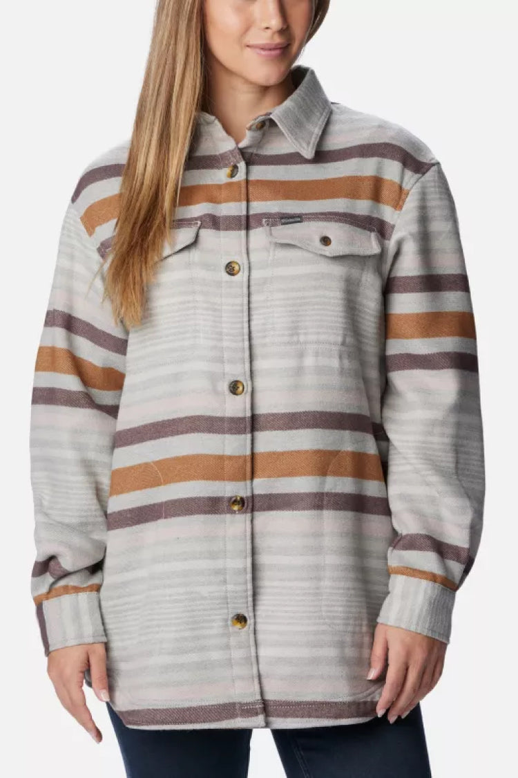 Calico Basin Shirt Jacket - GRY