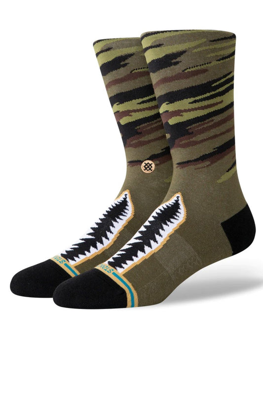 Camo Warbird Crew Sock - CAM