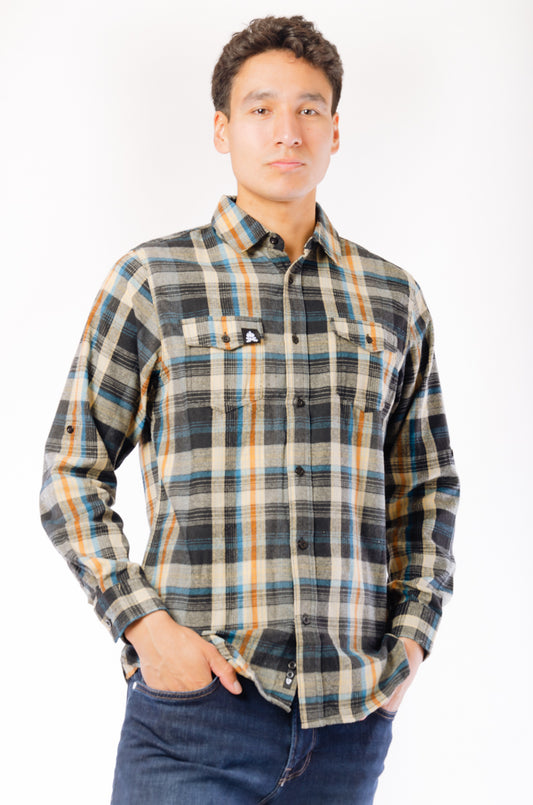 Campfire Plaid Shirt - KHA