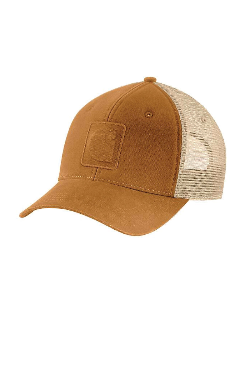 Canvas Logo C Cap - BRN