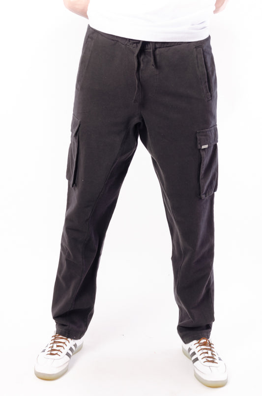 Cargo Sweatpant Trousers - BLK