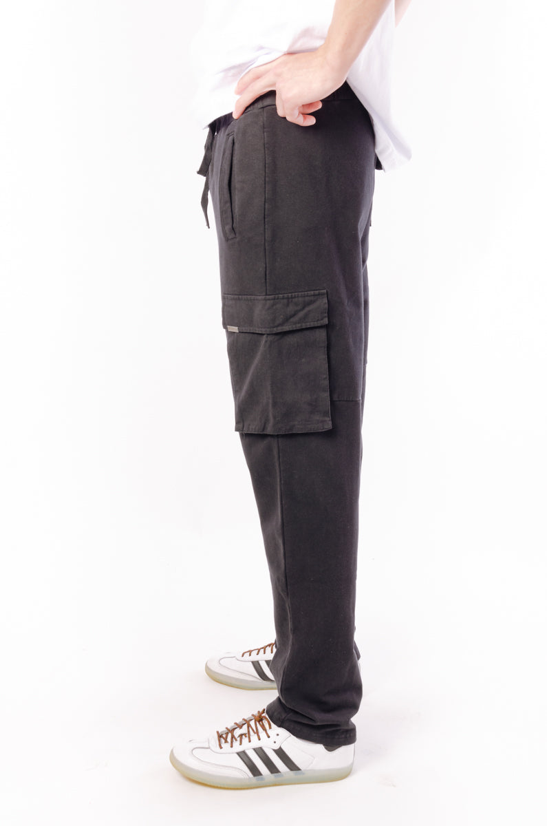 Cargo Sweatpant Trousers - BLK