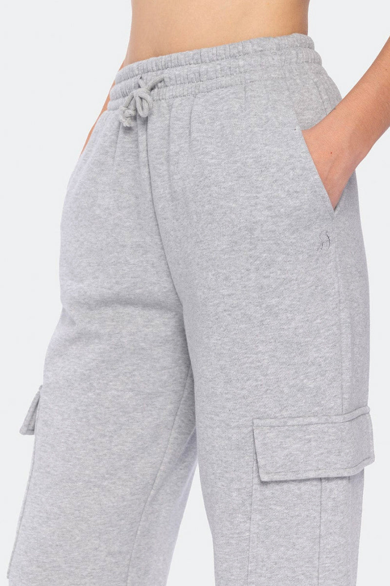 Cargo Wide Leg Sweats - HGR