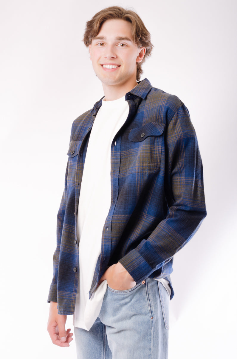 Central Coast Flannel - BLK