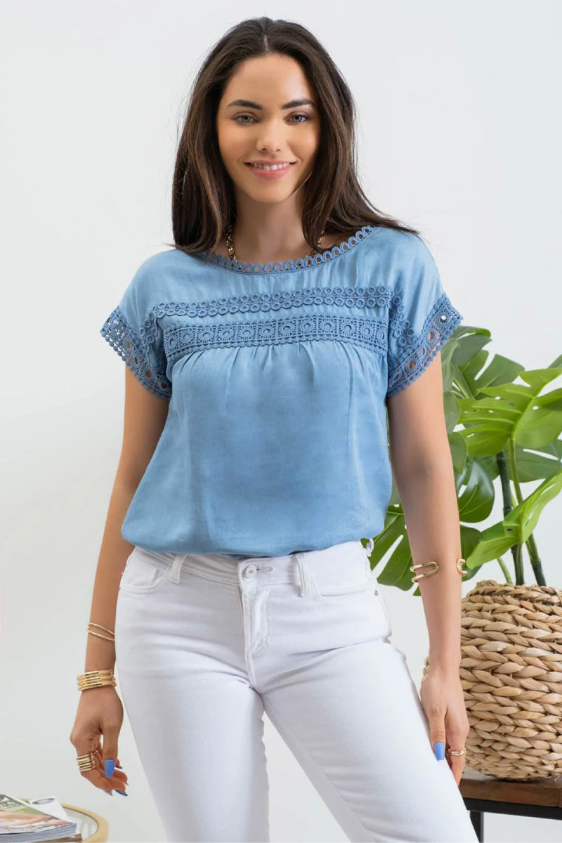 Chambray Top - CHM