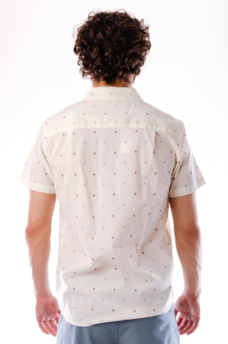 Charter Print Short Sleeve Woven Shirt - OFW