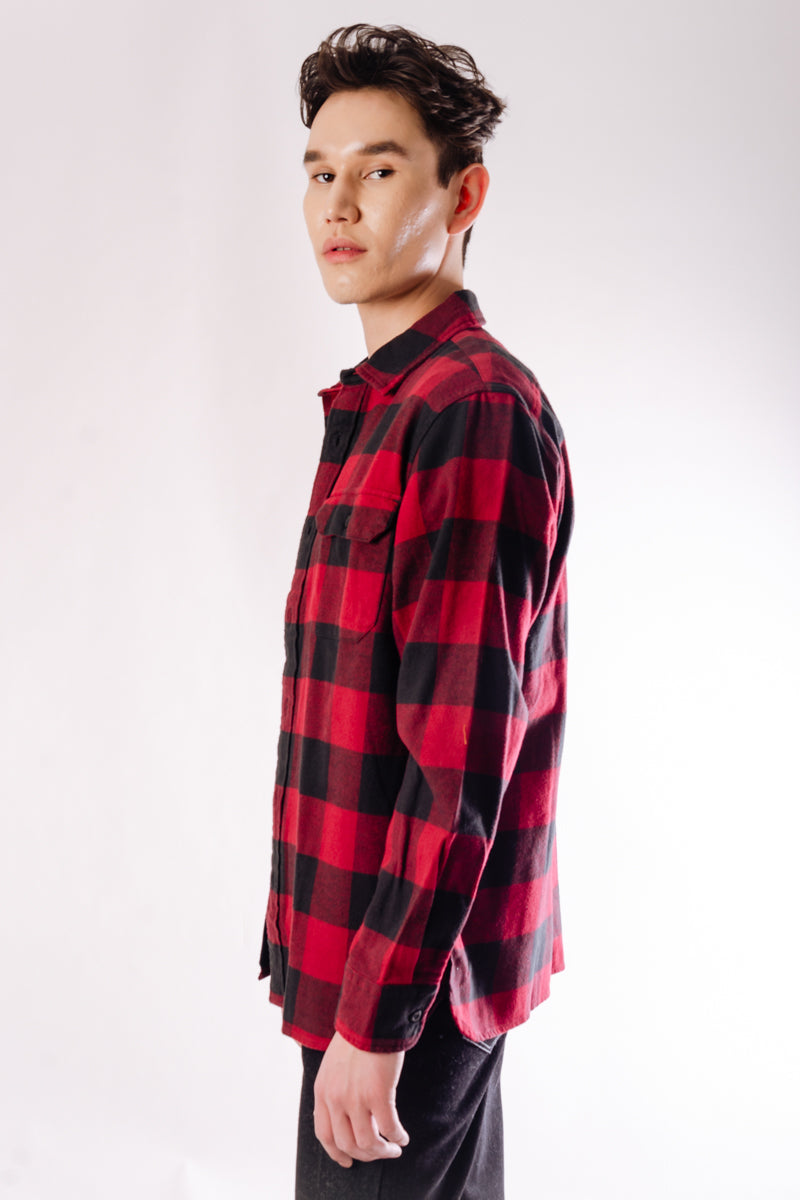 Classic Worker Shirt - RED