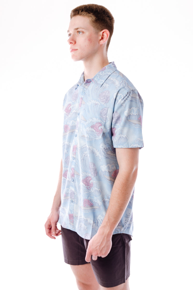 Claw Curl Short Sleeve Shirt - FRG