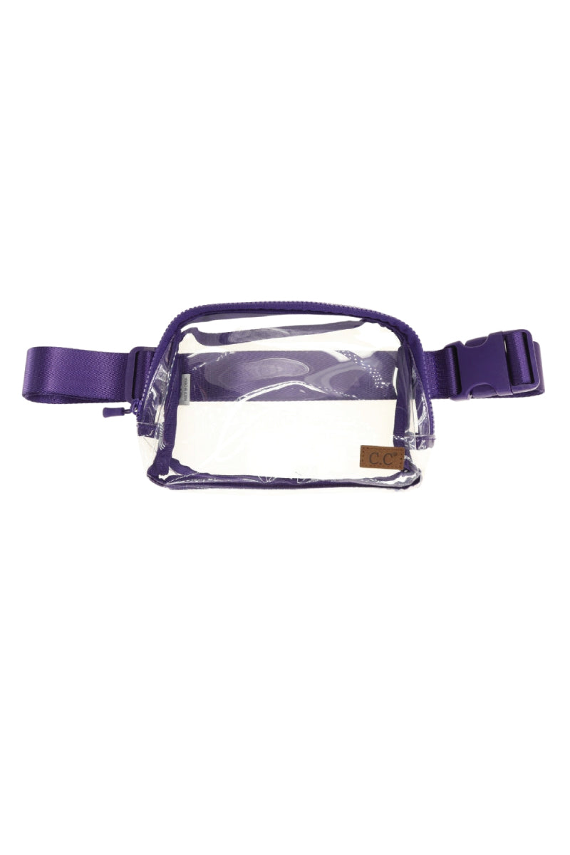 Clear Belt Bag - PUR