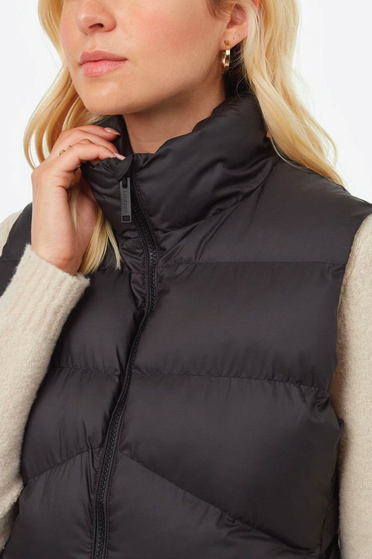 Cloud Shell Puffer Vest - MBLK