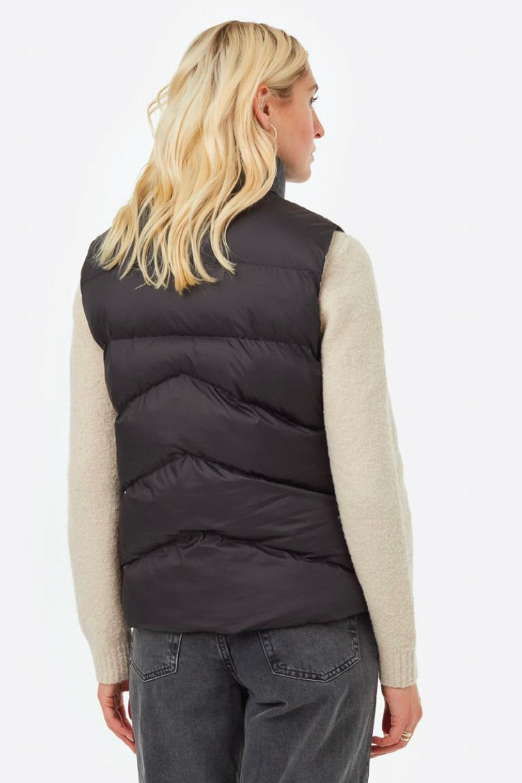 Cloud Shell Puffer Vest - MBLK